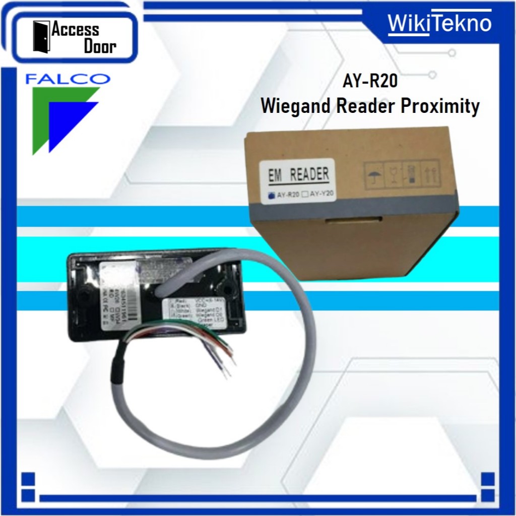 Jual Reader Wiegand RFID 125 KHz Proximity Falco AY-R20 | Shopee Indonesia