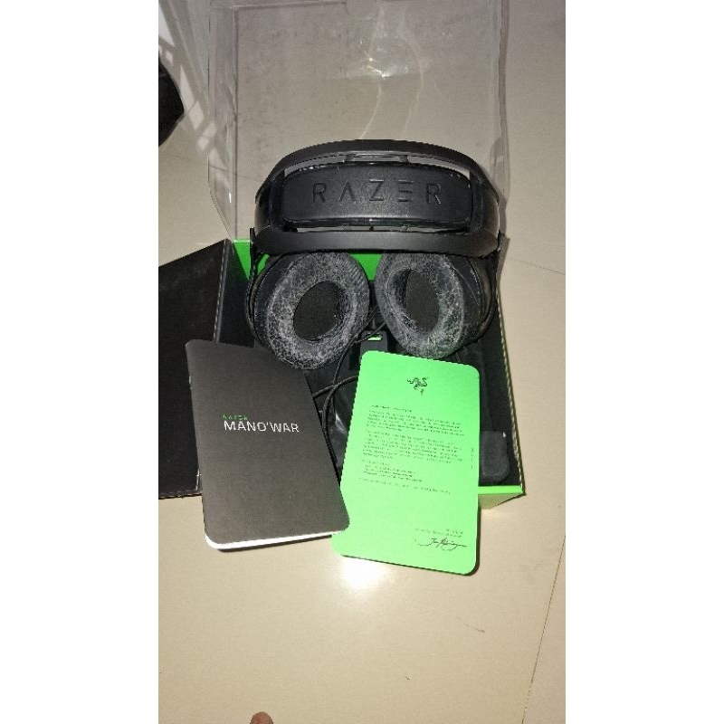 Jual Razer Man O'War Headphone Gaming | Shopee Indonesia