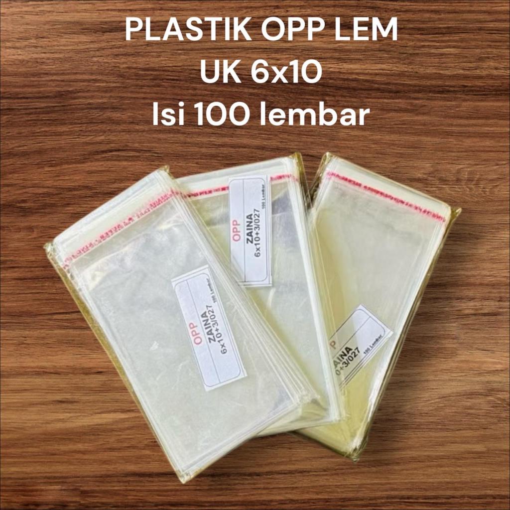 Jual Plastik opp lem UK 6x10 Isi 100 Lembar | Shopee Indonesia
