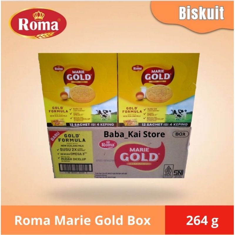 Jual Roma Marie Gold 264g (12 Sachet 22g) | Shopee Indonesia