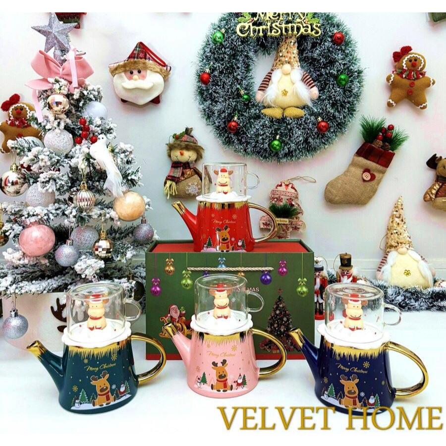 Jual Rudolph 2in1 SET Hampers Natal tea pot rusa kado parcel Christmas ...