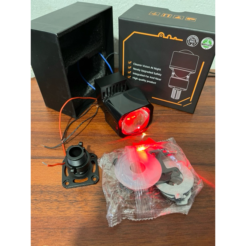 Jual Lensa Lampu LED Projector Projie Matrix X1 Biled 1.5 inch Inci ...