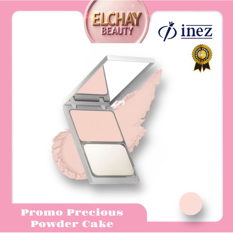 Jual Inez Precious Powdery Cake/ PPC / Two Way Cake / Pressed Powder ...