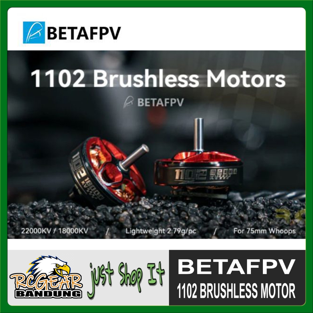 Jual BetaFPV 1102 Brushless Motor for FPV Drones 1S 2S 1.5mm shaft 4 ...