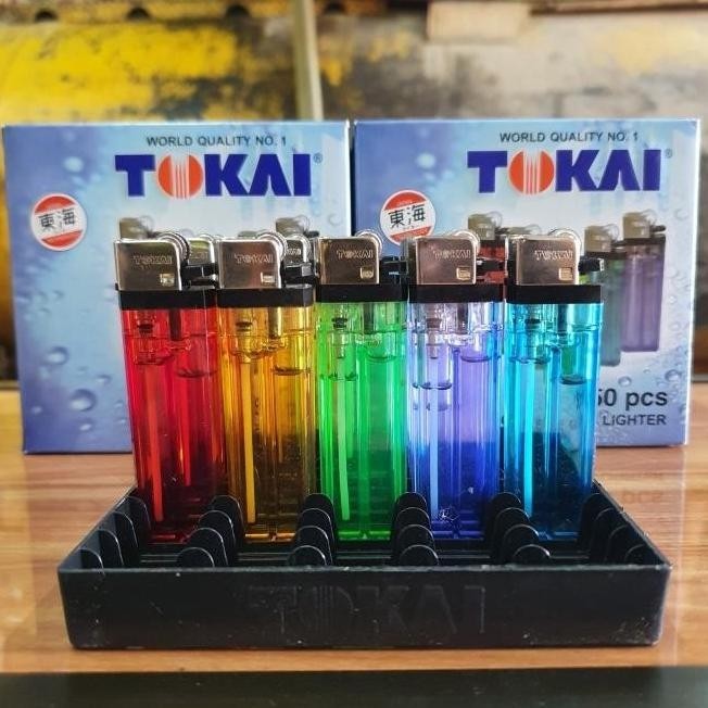Jual TOKAI Korek Api Gas Lighter PAK isi 50 batang | Shopee Indonesia