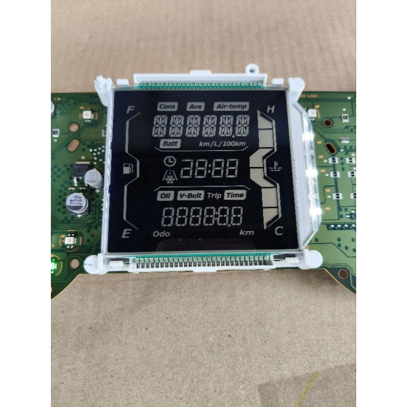 Jual PCB + LCD Speedometer XMAX 400 bisa dibuat PNP XMAX 250, bonus ...