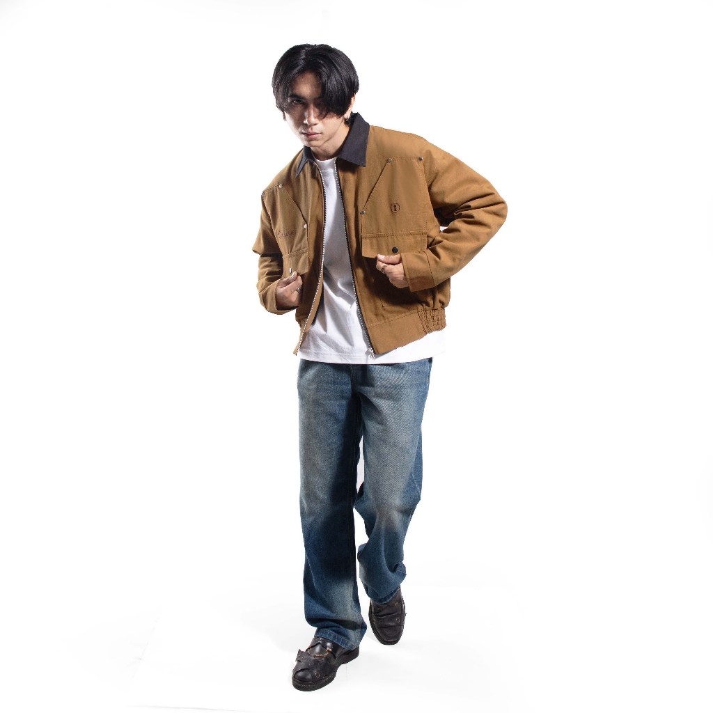 Jual Owners Work Jacket - Prism - Boxy Jaket Coklat Pria Wanita ...