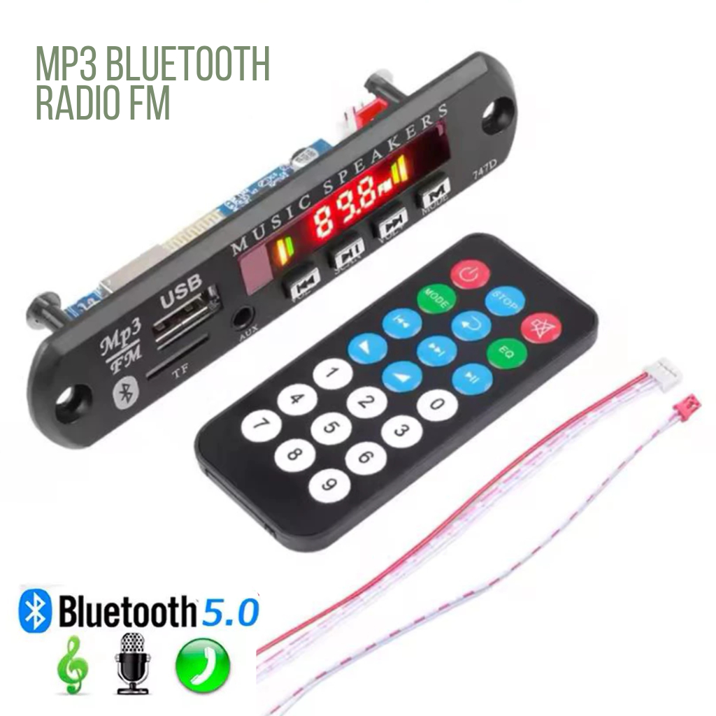 Jual MODUL MP3 BLUETOOTH PLUS FM RADIO / KIT MODUL MP3 BT KIT MP3 KIT ...