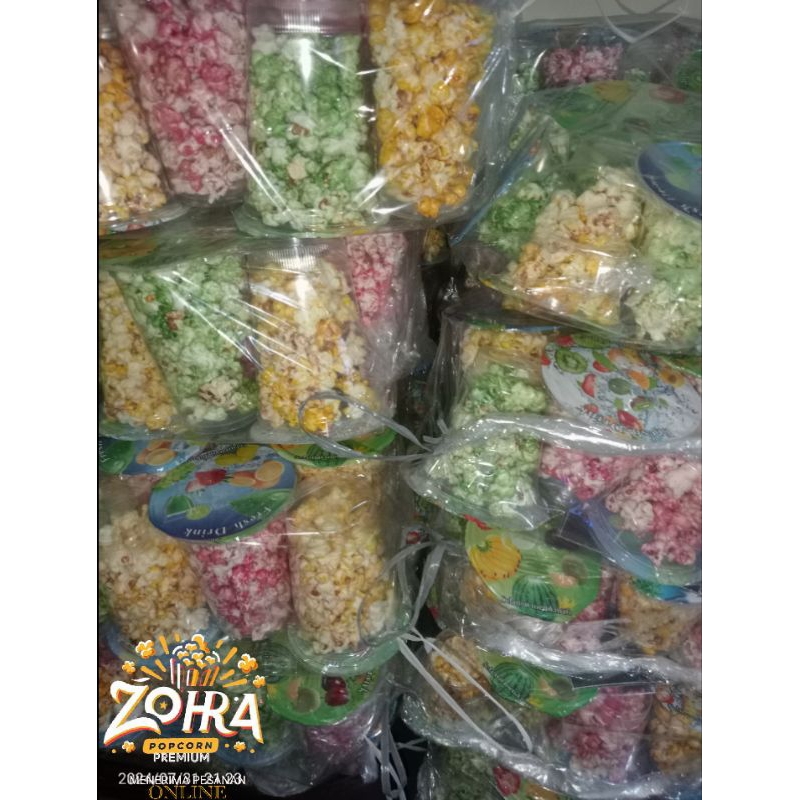 Jual Popcorn paket jual lagi,rasa request(isi12cup) | Shopee Indonesia