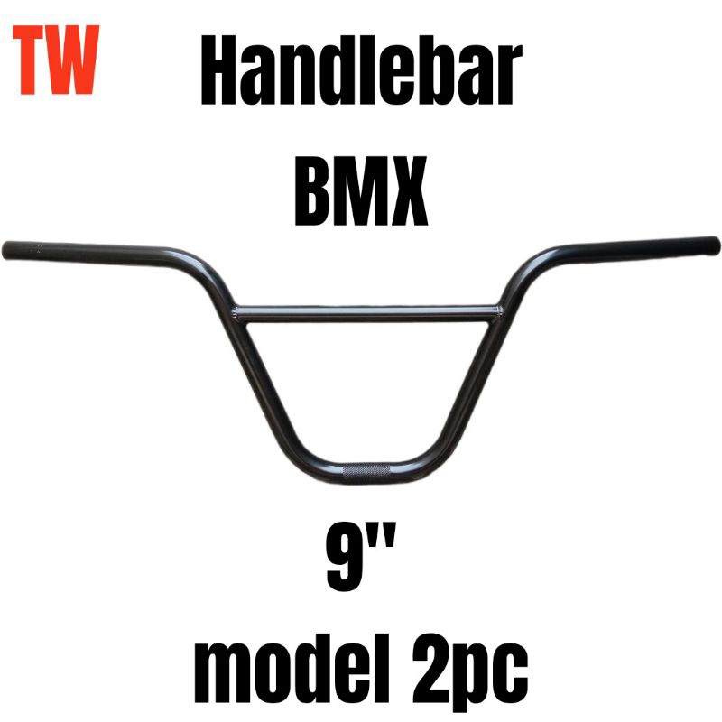 Jual setang bar sepeda bmx stang handlebar besi hitam | Shopee Indonesia