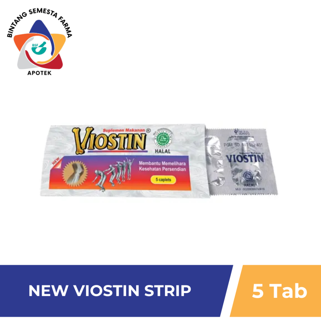 Jual NEW VIOSTIN STRIP 5 KAPLET | Shopee Indonesia