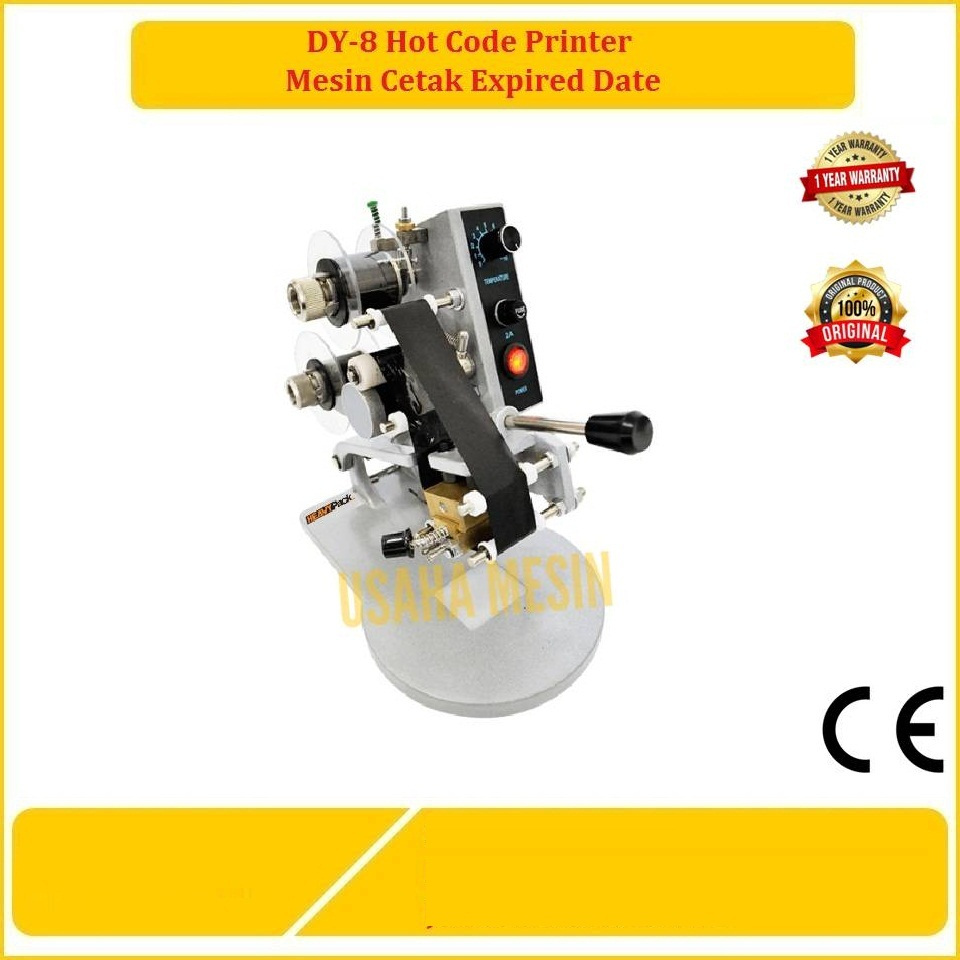 Jual DY-8 Hot Code Printer - Mesin Cetak Expired Date sealer - HP ...