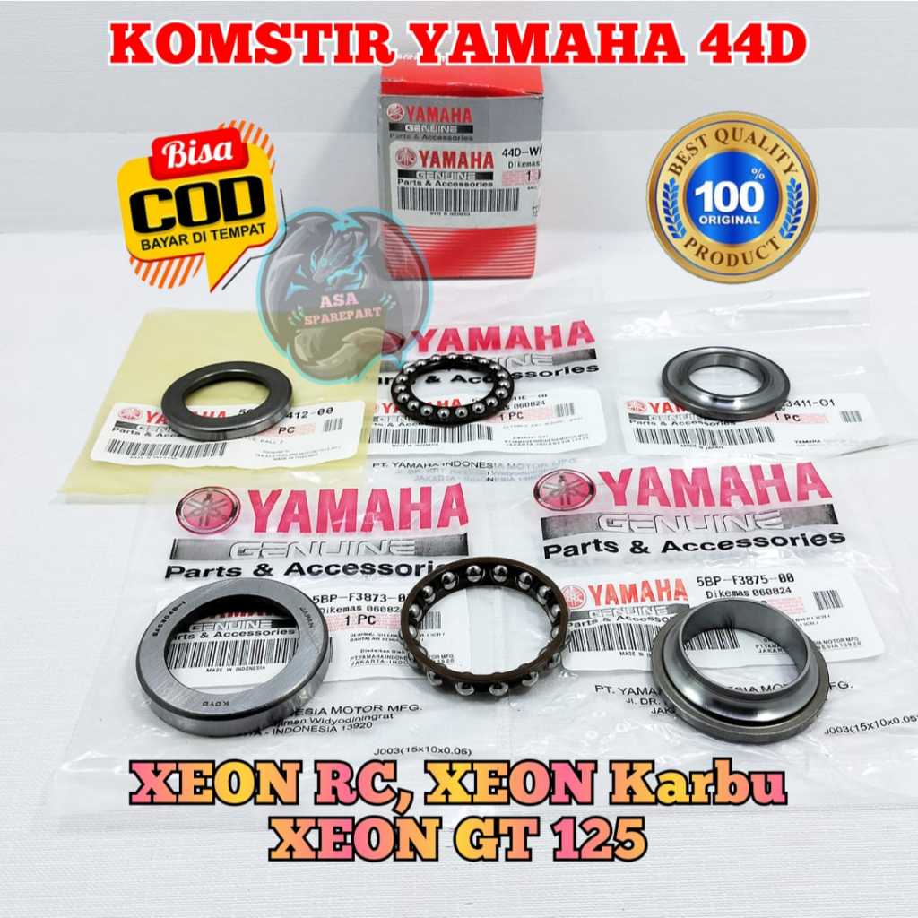 Jual KOMSTIR 44D ASLI ORIGINAL MOTOR YAMAHA XEON RC , XEON KARBU , XEON ...