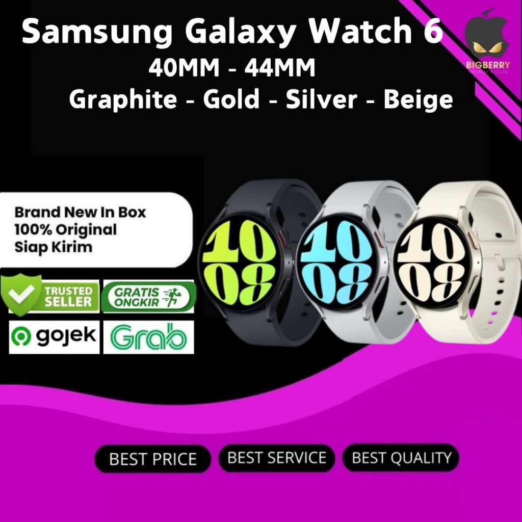 Samsung Galaxy Watch 40mm 44mm Beige Silver Graphite Gold INTER