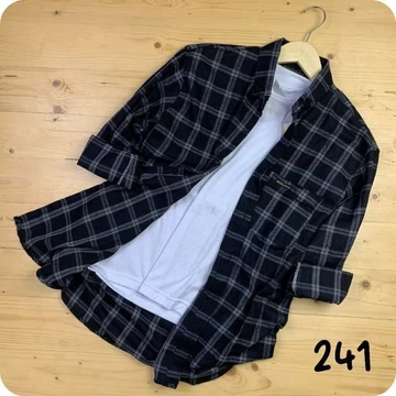 Kemeja Flanel Motif 3D M L XL XXL XXXL XXXXL Oversize