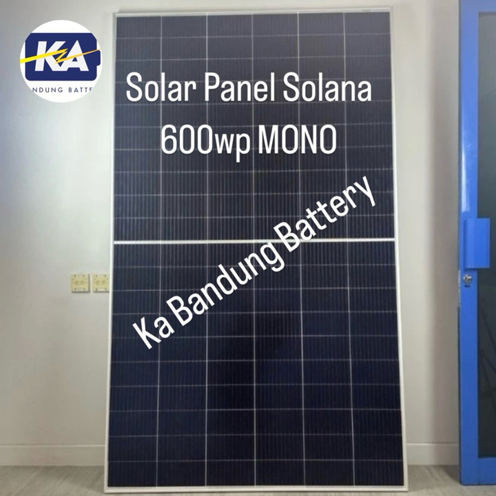 Solar Panel Cell Tenaga Surya Solana 24v 24 v 600wp 600 wp MONO
