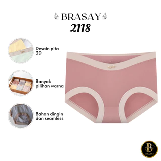 Brasay Celana Dalam Wanita Pita Seamless 2118
