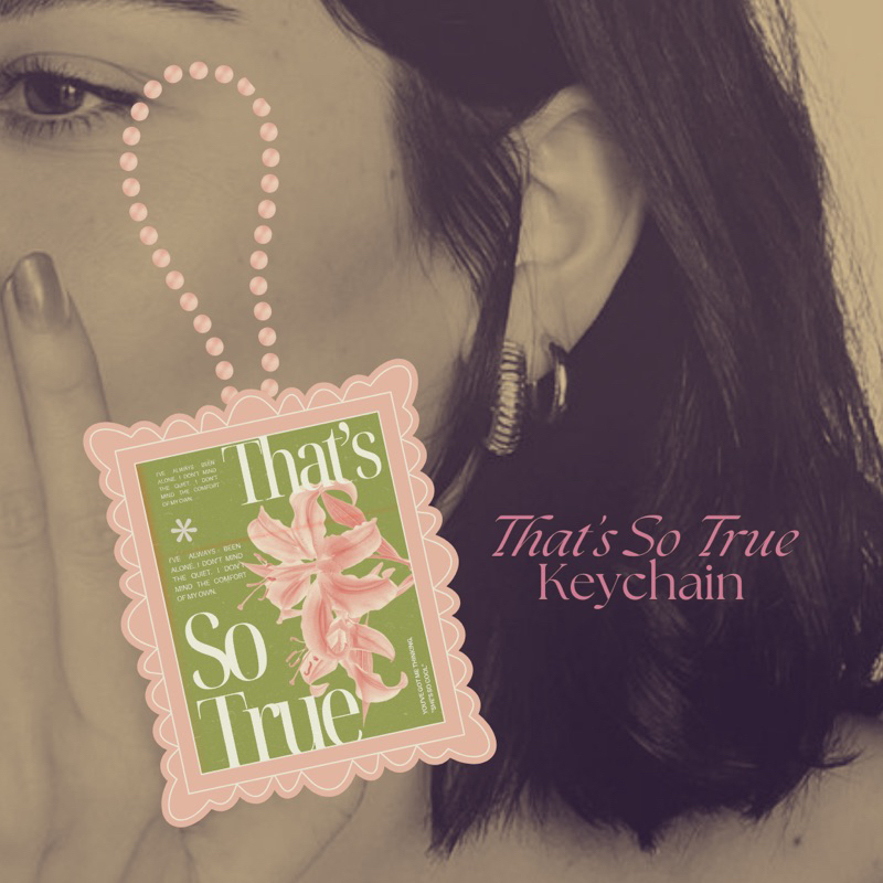 Jual GRACIE ABRAMS “The Secret Of Us” Keychain | Shopee Indonesia