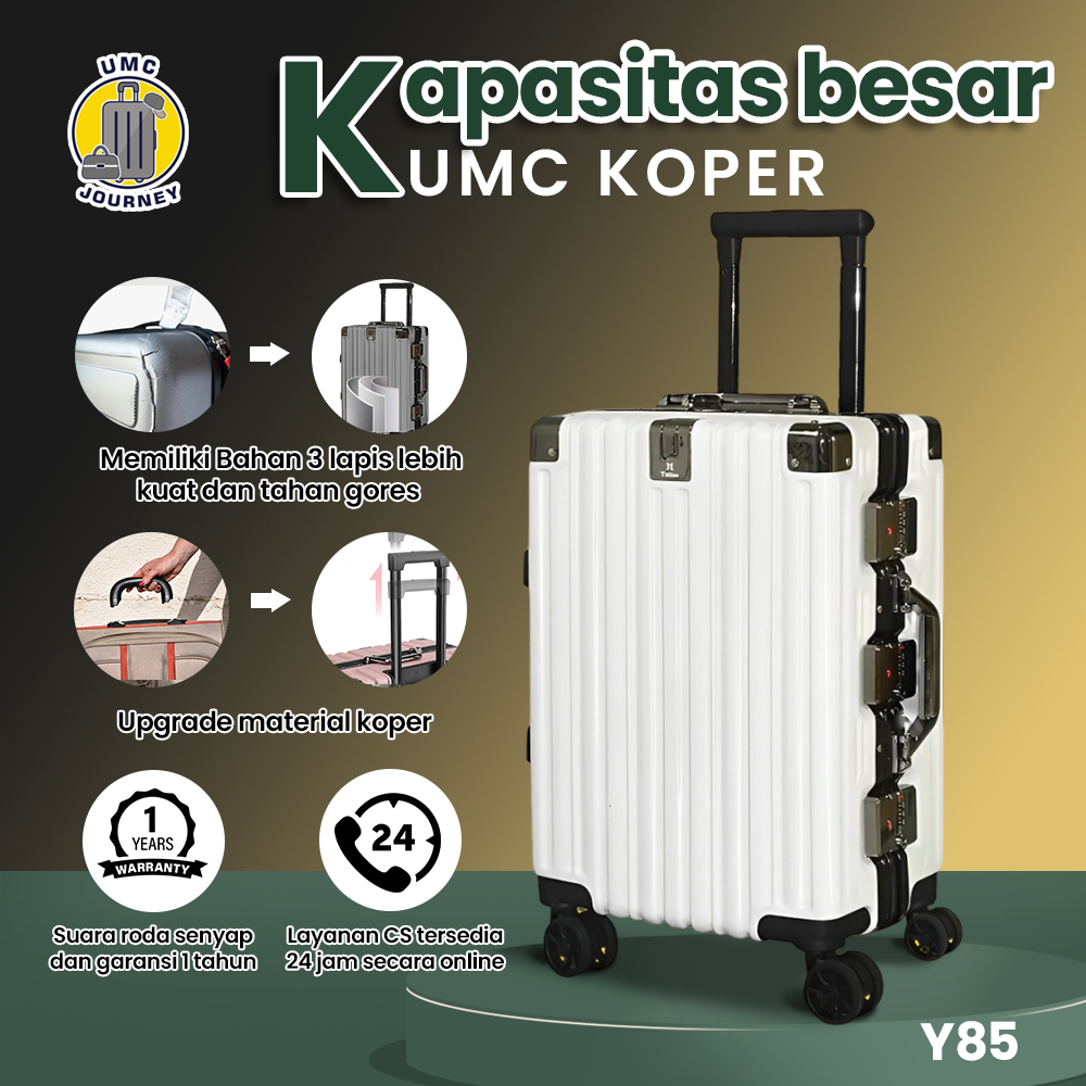 Jual UMC Koper Y85 26 Inch Cabin Suitcase Roda Bagasi 360 Rotation ...