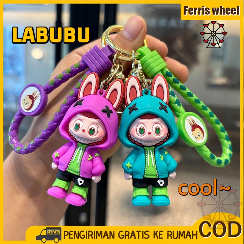 Jual Ferris Wheel Labubu Keychain Labubu Lucu Aksesoris Labubu ...