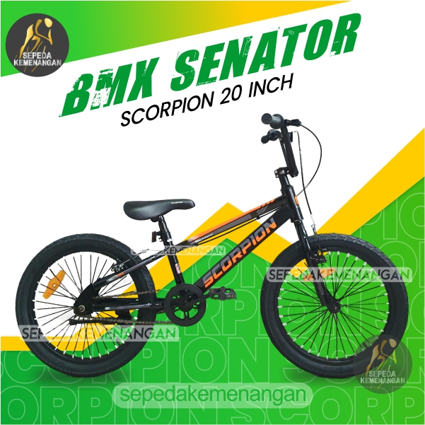 Jual SEPEDA ANAK BMX SENATOR SCORPION UKURAN 16 20 INCH