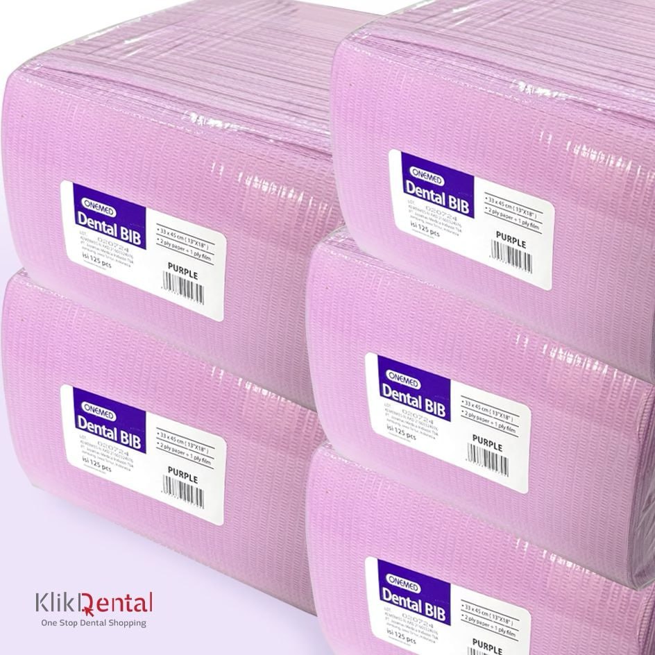 Jual Dental bib / Polybib Onemed / Celemek Apron Pak 125 pcs KLIK ...