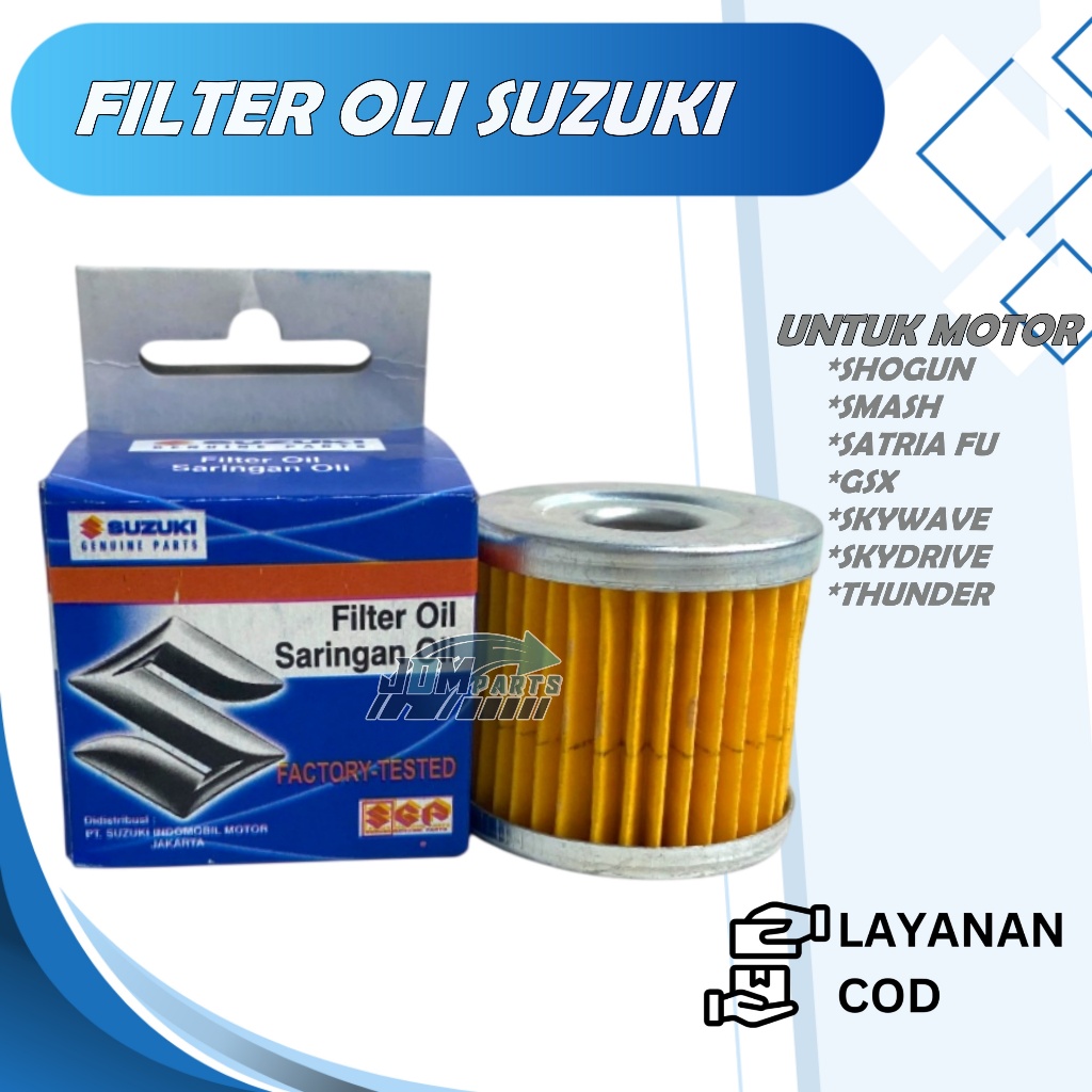 Jual SARINGAN OIL FILTER OLI SUZUKI SMASH / SATRIA FU 150 / THUNDER ...