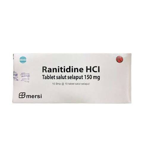 Jual Ranitidine 150 Mg 1 Box 100 Tablet (Gen-Mersi) | Shopee Indonesia