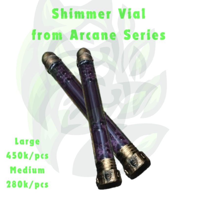 Jual Shimmer Vial Bottle from Arcane Series Shopee Indonesia