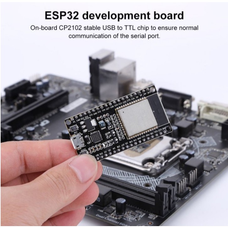 Jual ESP32 ESP-32 WROOM WIFI BLUETOOTH IOT DOIT Devkit V1 30 Pin ESP ...