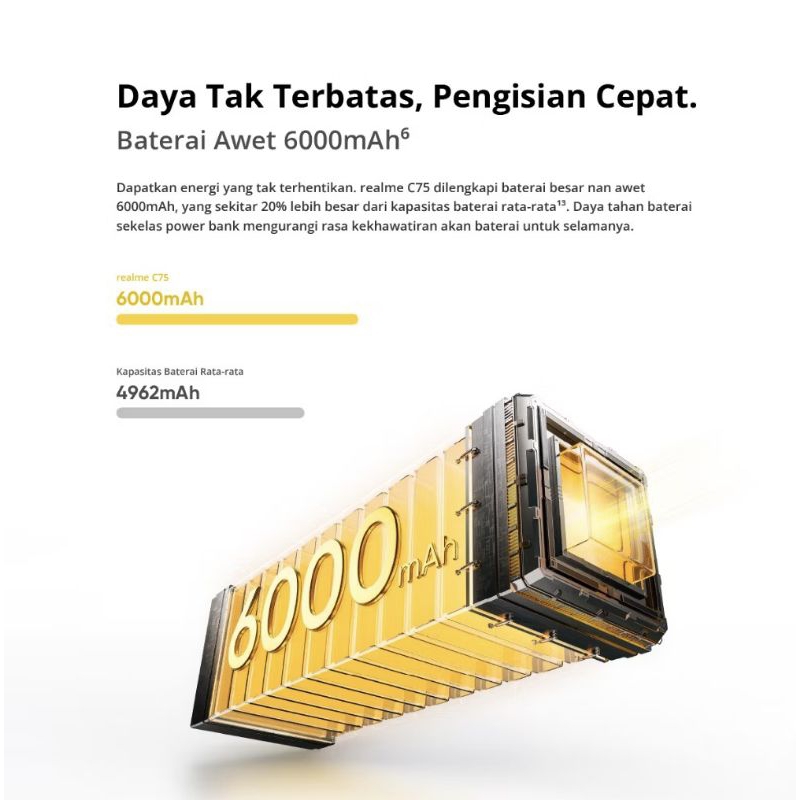 Jual REALME C75 8GB|128GB / 8GB|256GB 6000maH RESMI | Shopee Indonesia