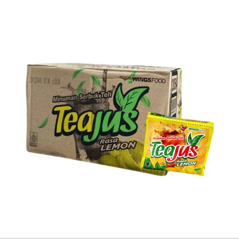 Jual Tea Jus Minuman Serbuk Teh - Rasa Lemon (1 dus/6 pack/60 sachet ...