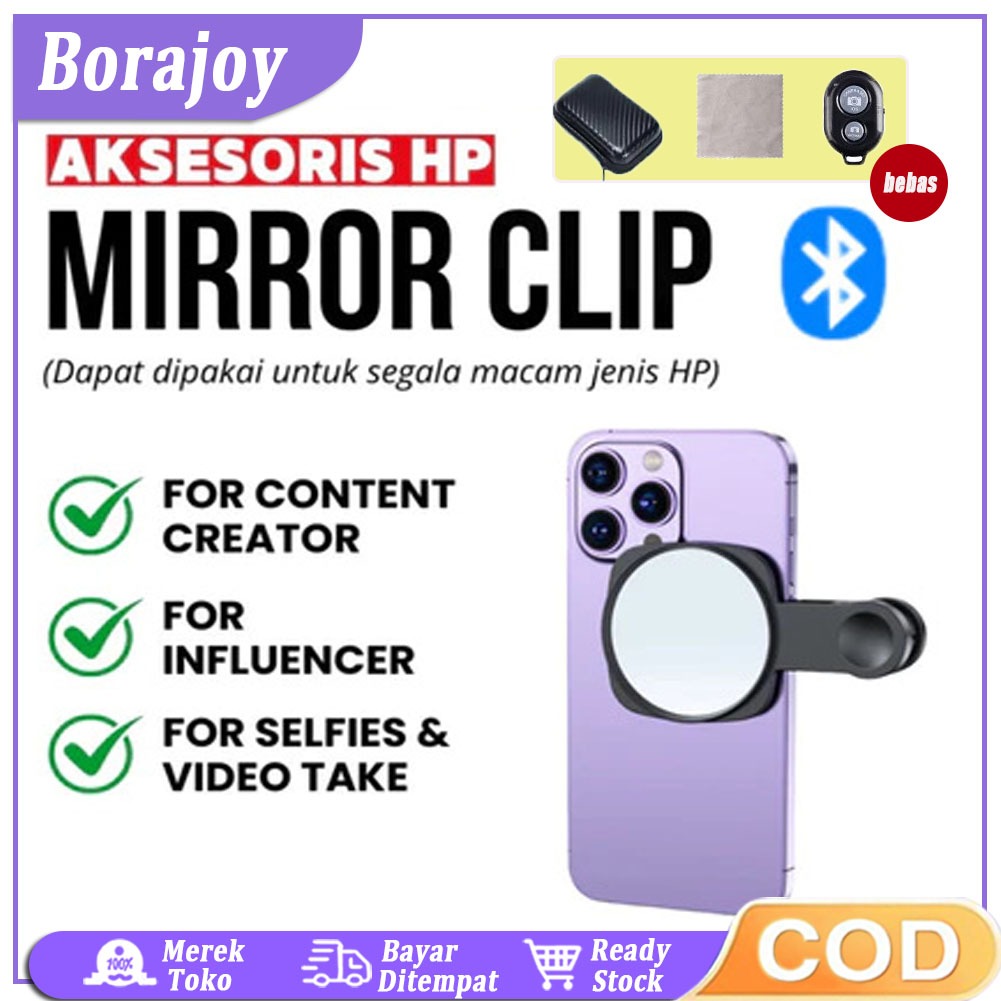 Handy Kamera Spiegel Clip - Reflektor Für Kreative Selfies & Fotografie