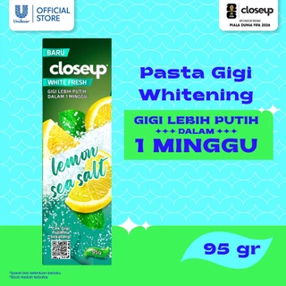 Close Up White Fresh Lemon Sea Salt 95gr