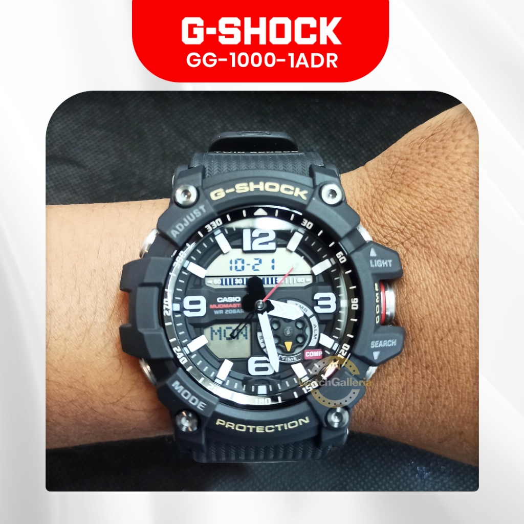 Casio G G Shock 1000 1aer Casio G-Shock Analog Man GG-1000-1ADR