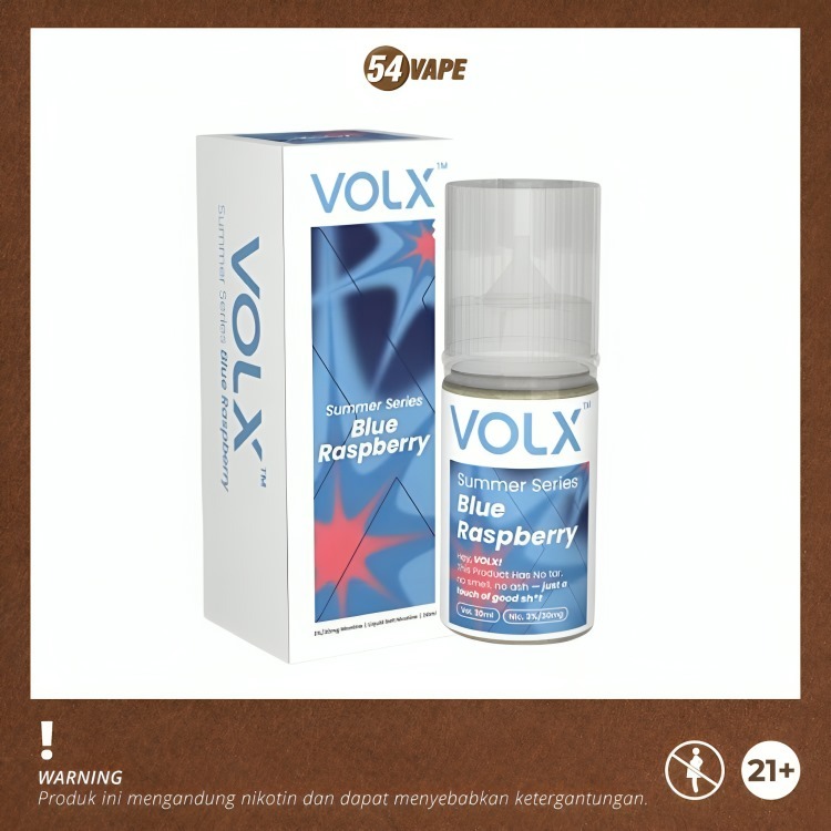 Jual VOLX Summer Series Blue Raspberry Salt 30ml | Shopee Indonesia
