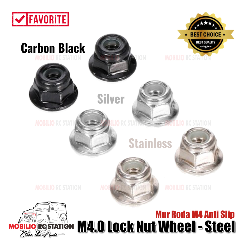 Jual Locknut M4 Wheel Mur Roda M4 Anti Slip | Shopee Indonesia