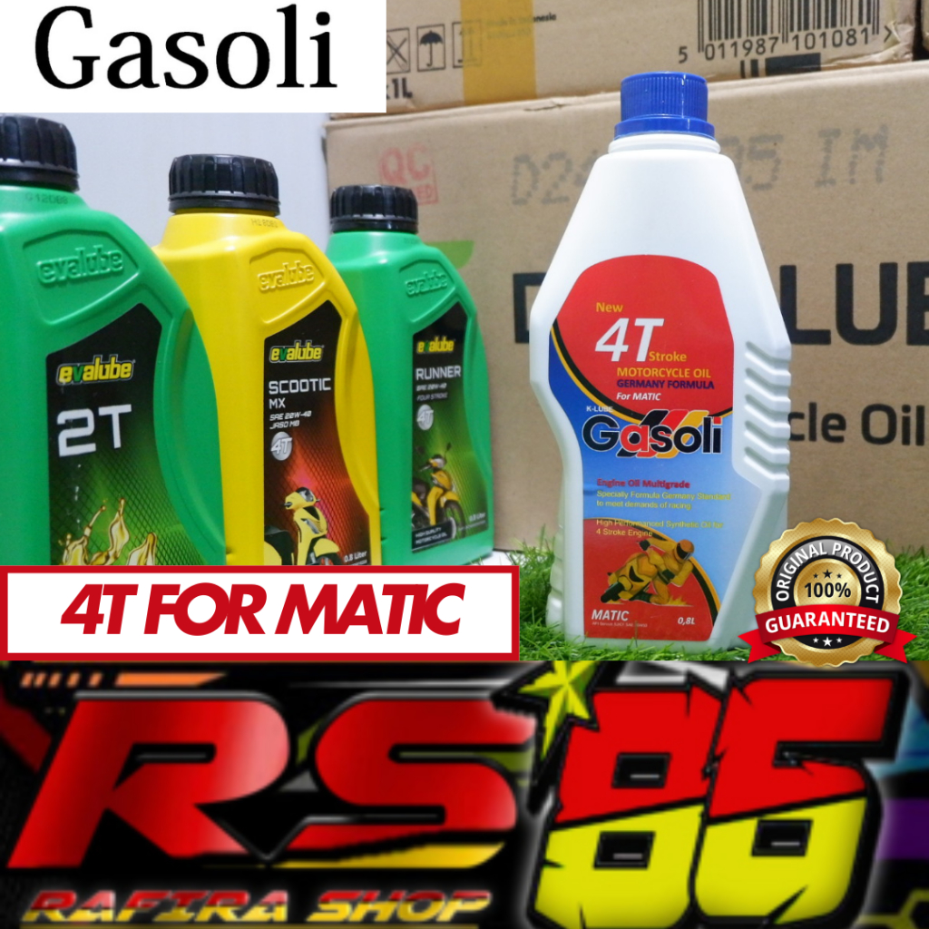 Jual OLI MESIN MOTOR MATIC ORI MURAH OLI Matic GASOLI 800 mL | Shopee