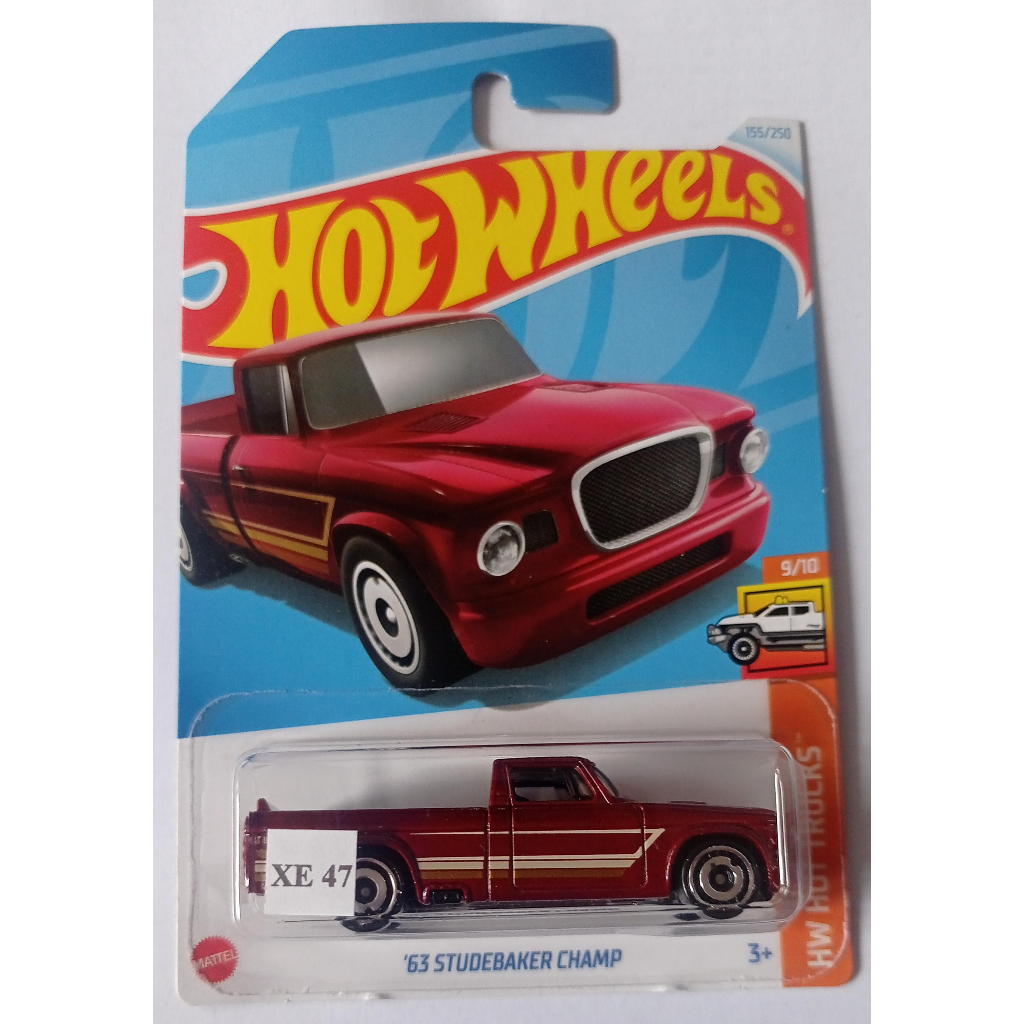 Jual Hot Wheels 63 Studebaker Champ Red HW Hot Trucks