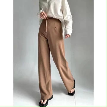Cozie Cullot Loose Pants Higwais Cullot Pants Rib Knit Premium Celana Kulot