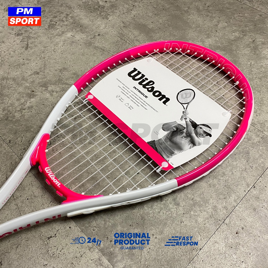 Jual RAKET TENIS WILSON INTRIGUE RACKET TENNIS 2024 ORIGINAL | Shopee ...