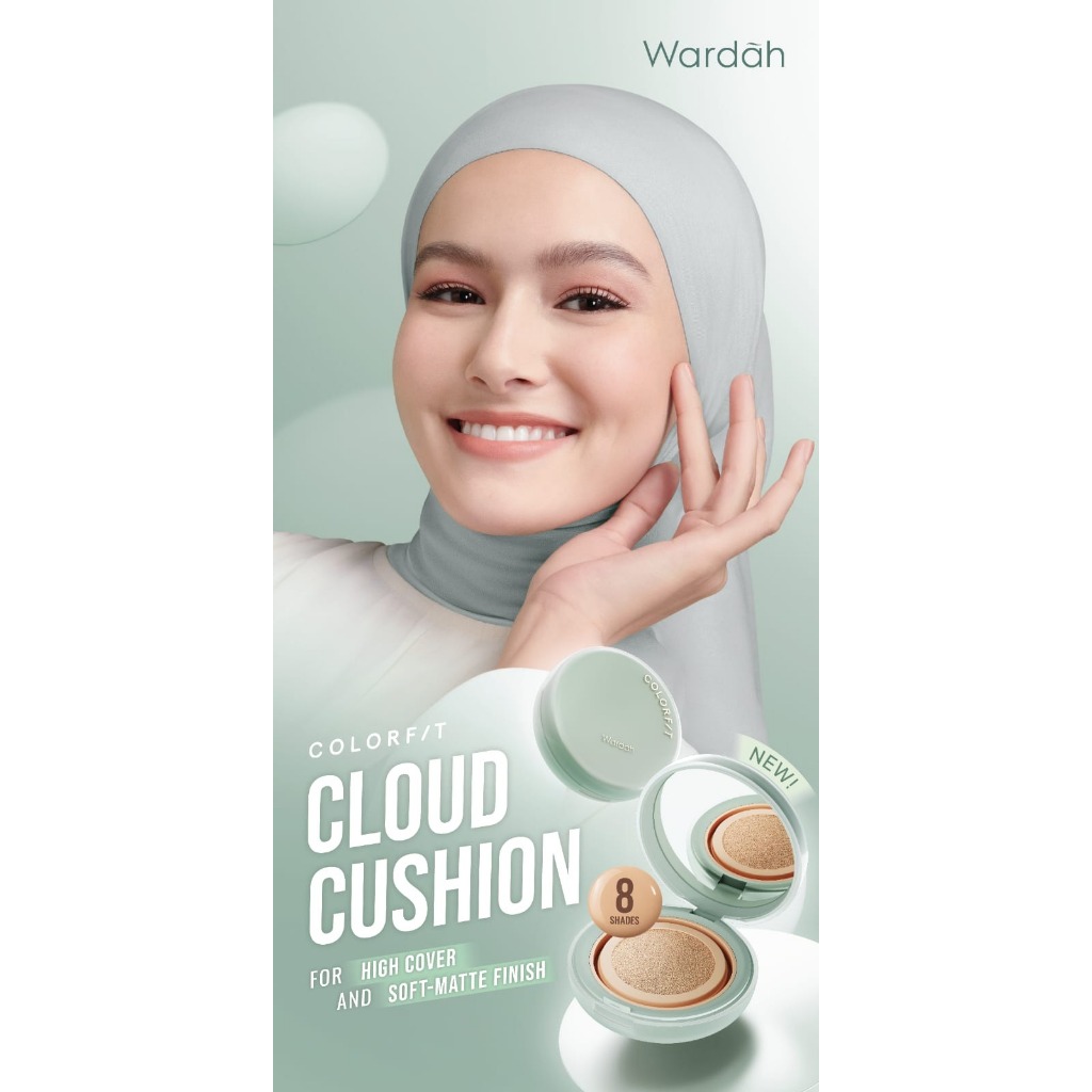 Jual Wardah Color Fit 5d blur Cushion Cloud SPF 50 PA+++ | Alas Bedak ...