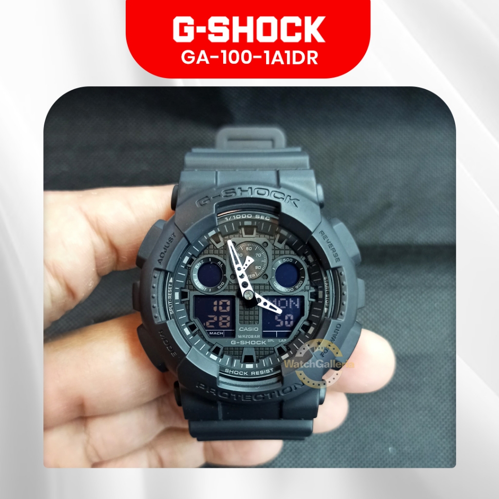 Jual Casio G-Shock Digital Man GA-100-1A1DR GA100 GA1001A1