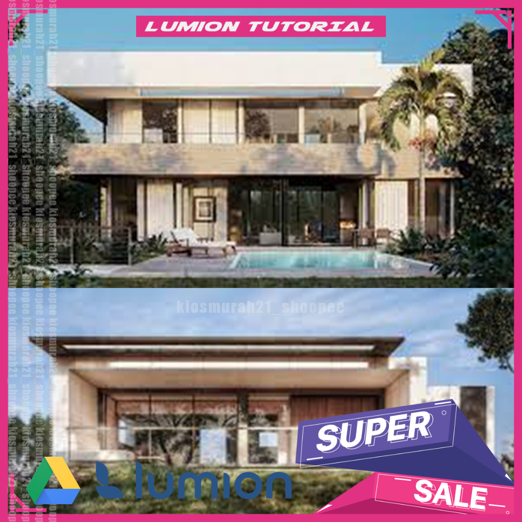 Jual LUMION - Lumion Render Course 2.0 Lumion Pro Livesync Ray Tracing ...