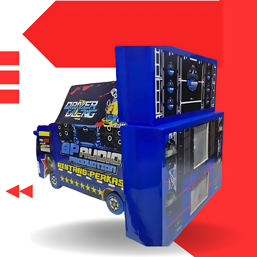Jual MINIATUR TRUK DAN MINIATUR SOUND SATU SET BISA CUSTOM NAMA DAN ...