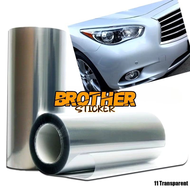 Jual Stiker skotlet transparan headlamp/sticker scotler lampu motor ...