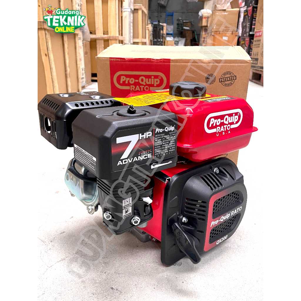 Jual PRO-QUIP RATO Engine Penggerak 6HP 7HP PROQUIP QX160 QX200 RATO 4T ...