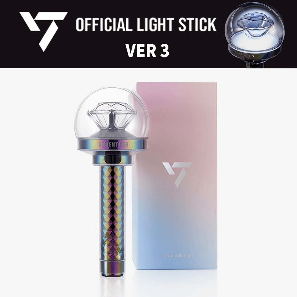 SEVENTEEN 公式ペンライト 3 す 楽天市場】SEVENTEEN OFFICIAL LIGHT STICK Ver.3 ペンライト