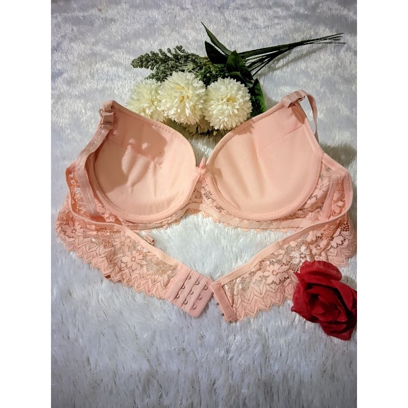 Jual Bra Bh Wanita Kawat Busa Tebal Bh Kawat Push Up Kait 3 Beha Polos ...