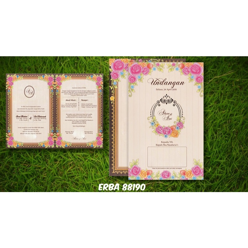 Jual UNDANGAN 88190 ( FOIL EMAS ) | Shopee Indonesia